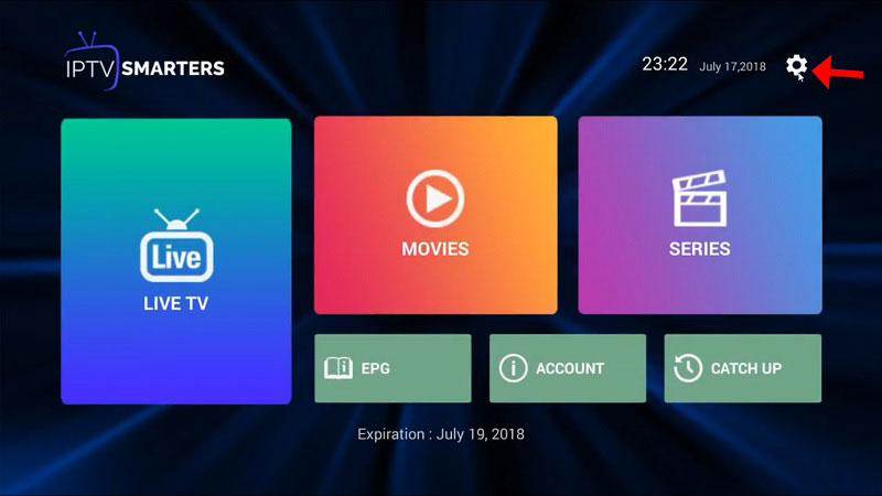 IPTV smarters guide pour iOS