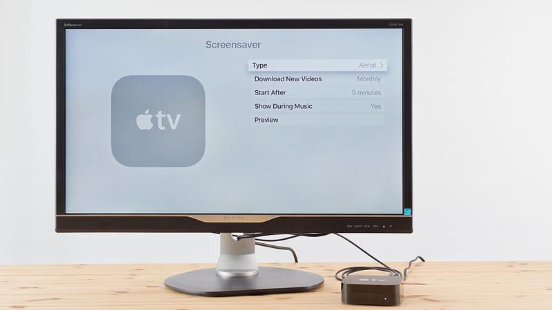 Activer les services de localisation, Siri, les économiseurs d'écran, etc. sur l'Apple TV
