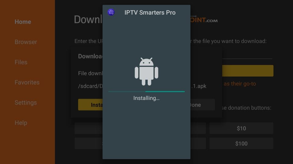 comment utiliser les smarters iptv sur Firestick