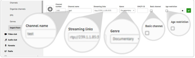 COMMENT IMPORTER LA LISTE DES CHAÎNES IPTV À PARTIR DE LA LISTE M3U