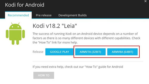 Kodi sur Android TV